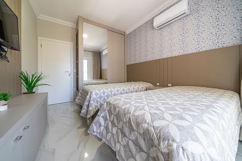 Apartamento 2 quartos alto padrão em Mariscal