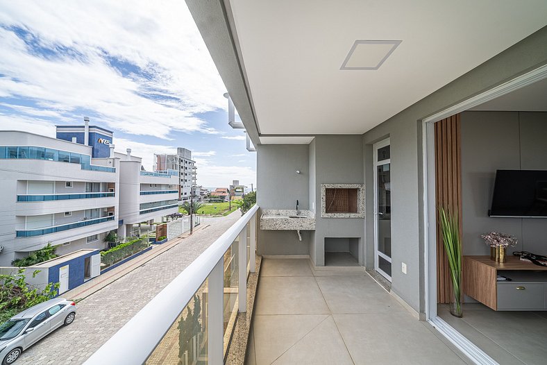 Apartamento 2 suítes com vista para o mar de Mariscal