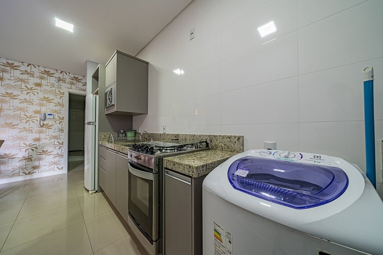 Apartamento à 50 metros da praia de Canto Grande